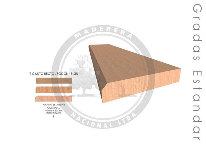 Grada Estandar Collipulli 40mm x 235mm