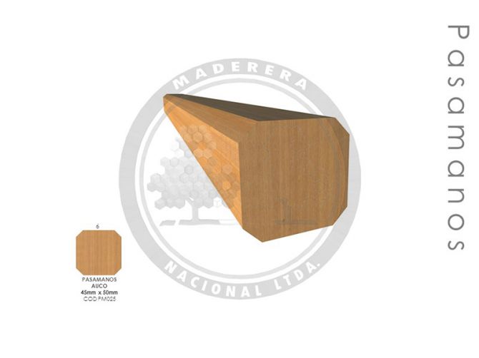 Pasamanos Auco 45mm x 50mm