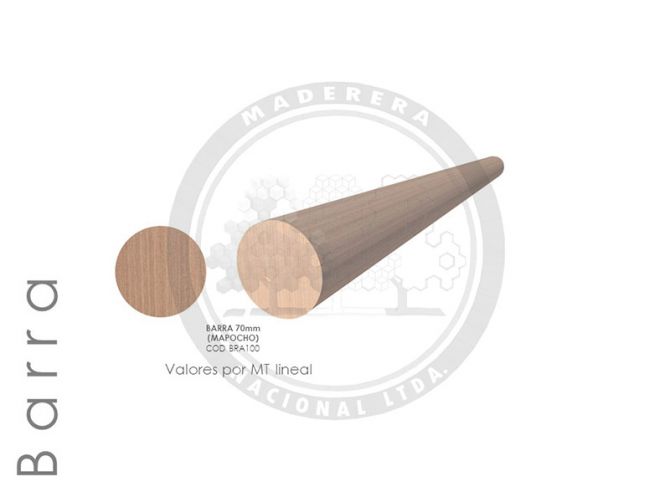 Barra Mapocho 70mm