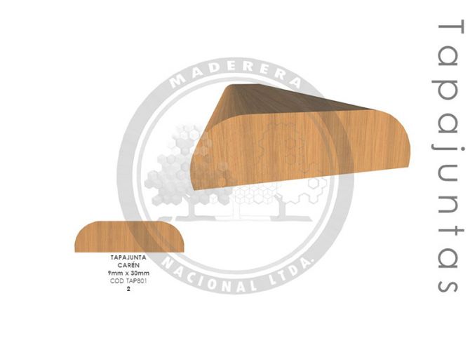 Tapajunta Carén 9mm x 30mm