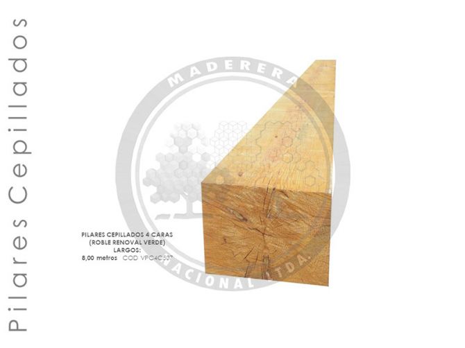 Pilar Cepillado 8mts