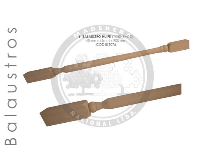 Balaustro Torneado Huife