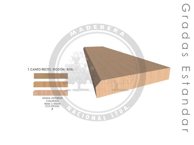 Grada Estandar Collipulli 40mm x 185mm