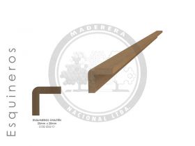 Esquinero Chaitén 20mm x 20mm