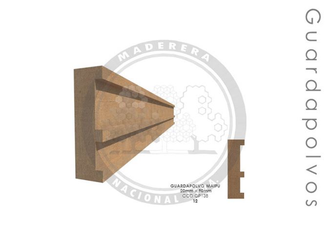 Guardapolvos Maipú 20mm x 90mm