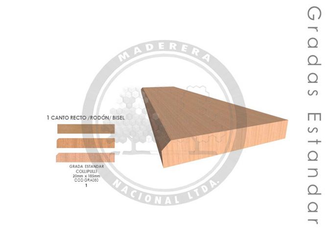 Grada Estandar Collipulli 20mm x 185mm