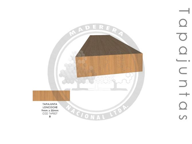 Tapajunta Loncoche 9mm x 30mm